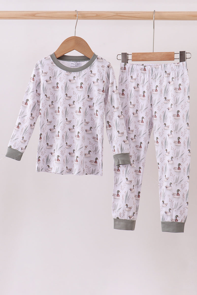 Duck Pond Pajama Set - Bamboo