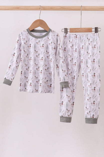 Duck Pond Pajama Set - Bamboo