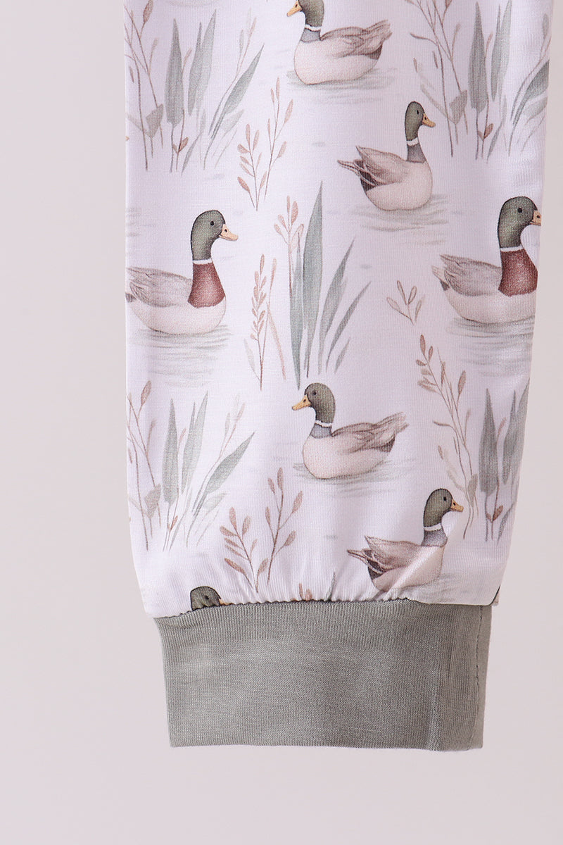 Duck Pond Pajama Set - Bamboo