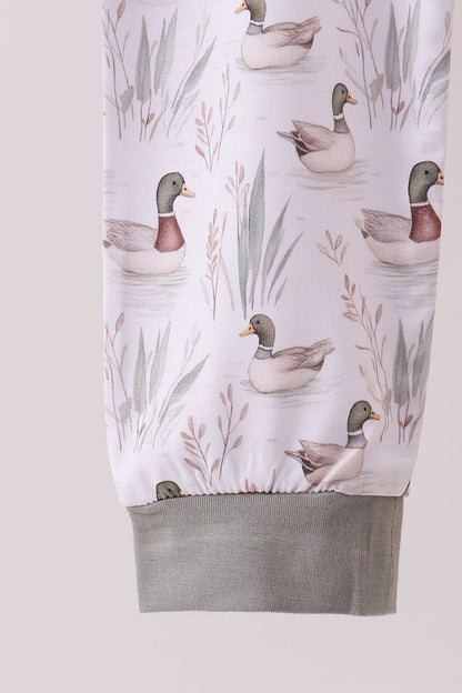 Duck Pond Pajama Set - Bamboo
