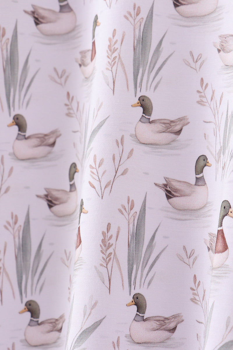Duck Pond Pajama Set - Bamboo