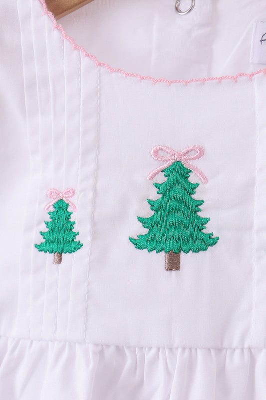 Embroidered Christmas Tree Bubble