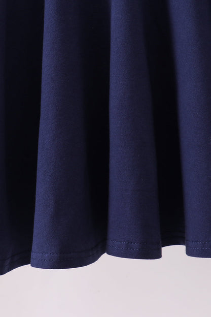 Navy Tiger Appliqué Dress