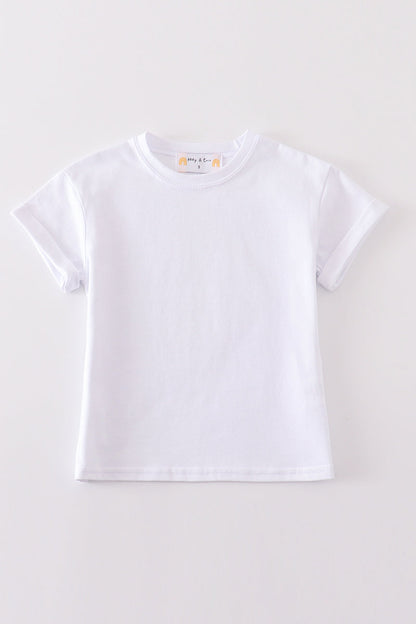Essential White Cotton Tee