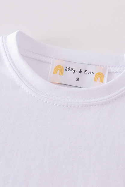 Essential White Cotton Tee