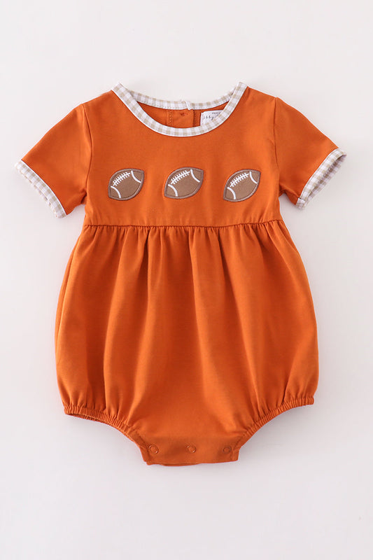 Gridiron Cutie Football Bubble Romper