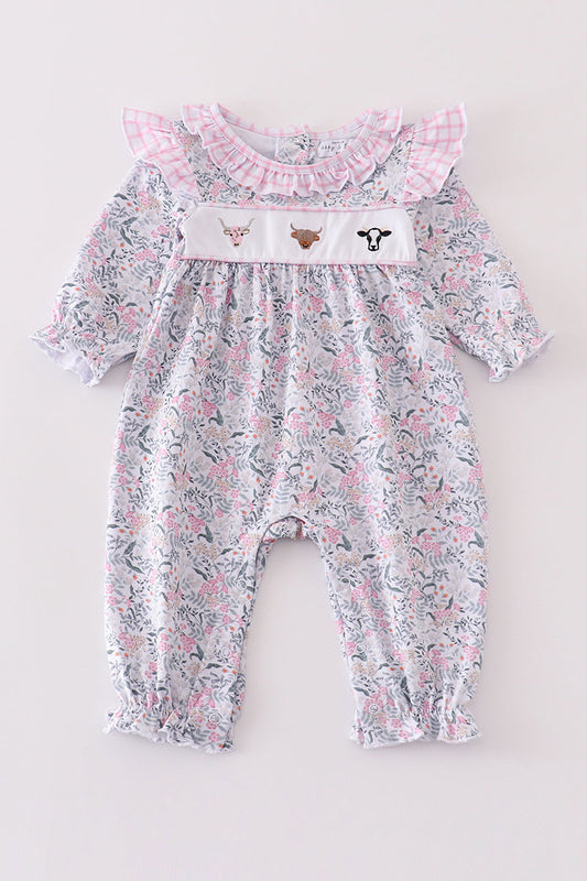 Farm Friends Ruffle Romper