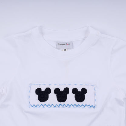 Mouse Character Hand-Smocked Set