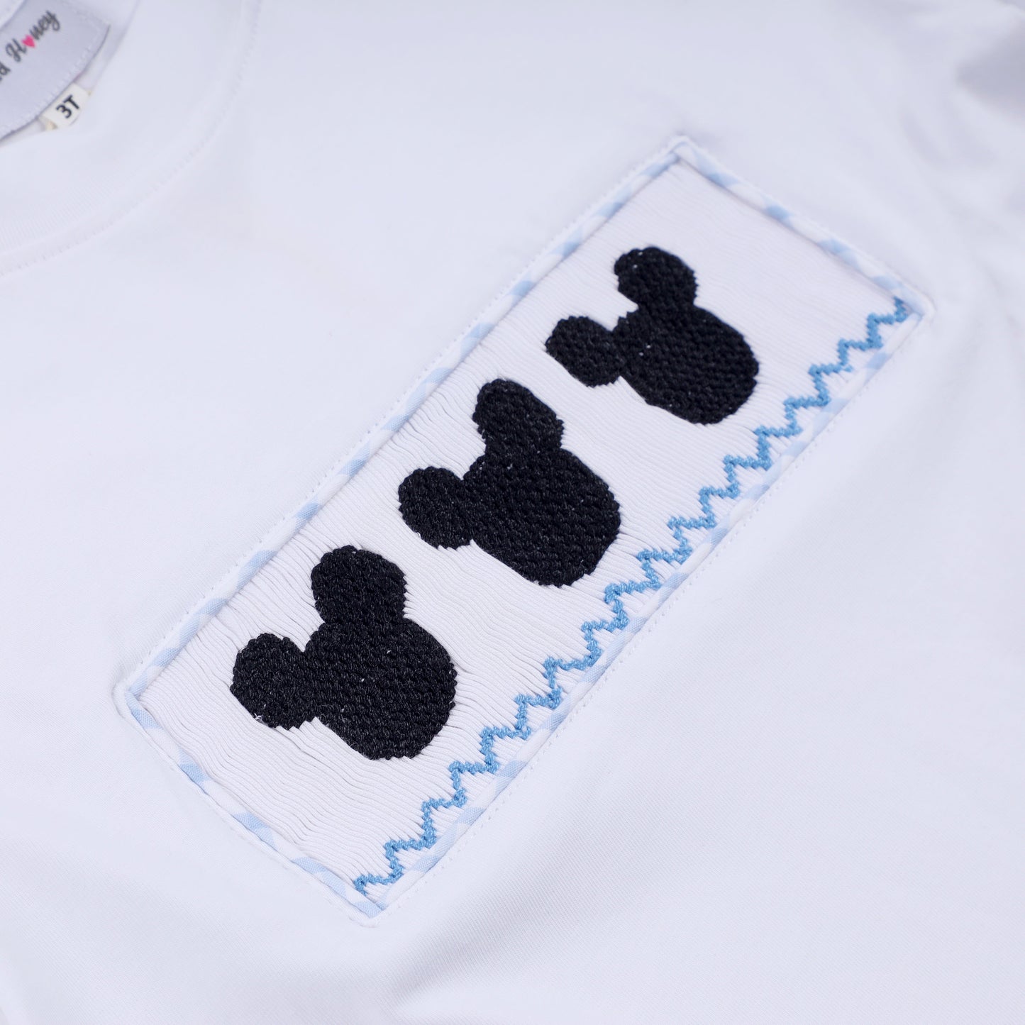 Mouse Character Hand-Smocked Set