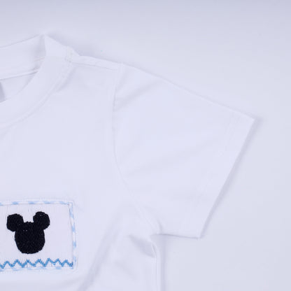 Mouse Character Hand-Smocked Set