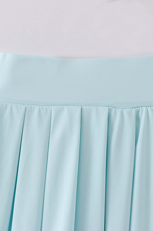 Classic Light Blue Twirl Skirt