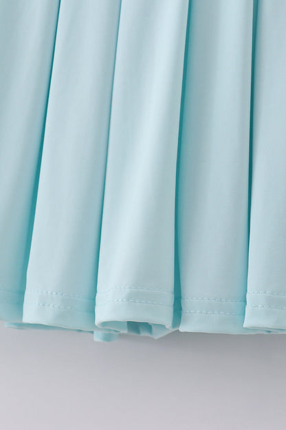 Classic Light Blue Twirl Skirt