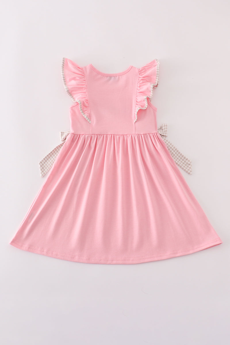 Pink Football Bow Dress