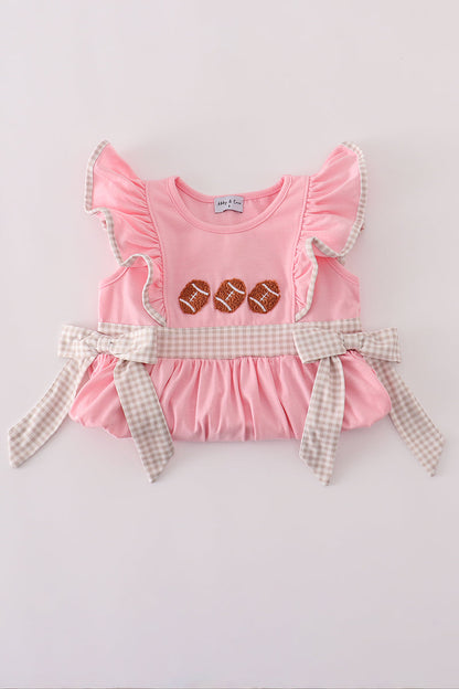 Pink Football Bow Dress