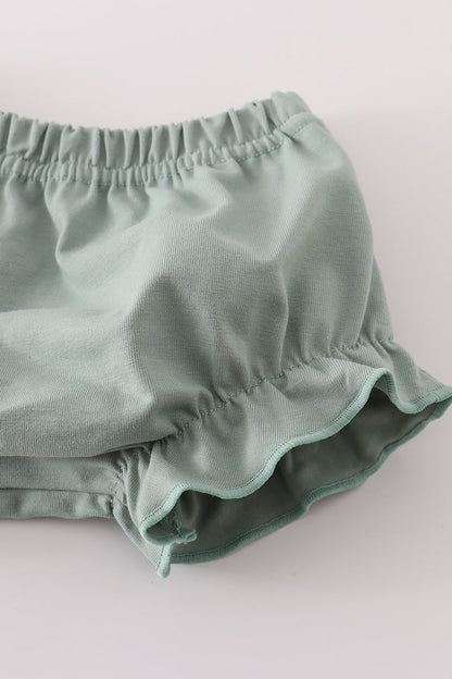 Floral Ruffle Baby Girl Set – Sage & Blossom