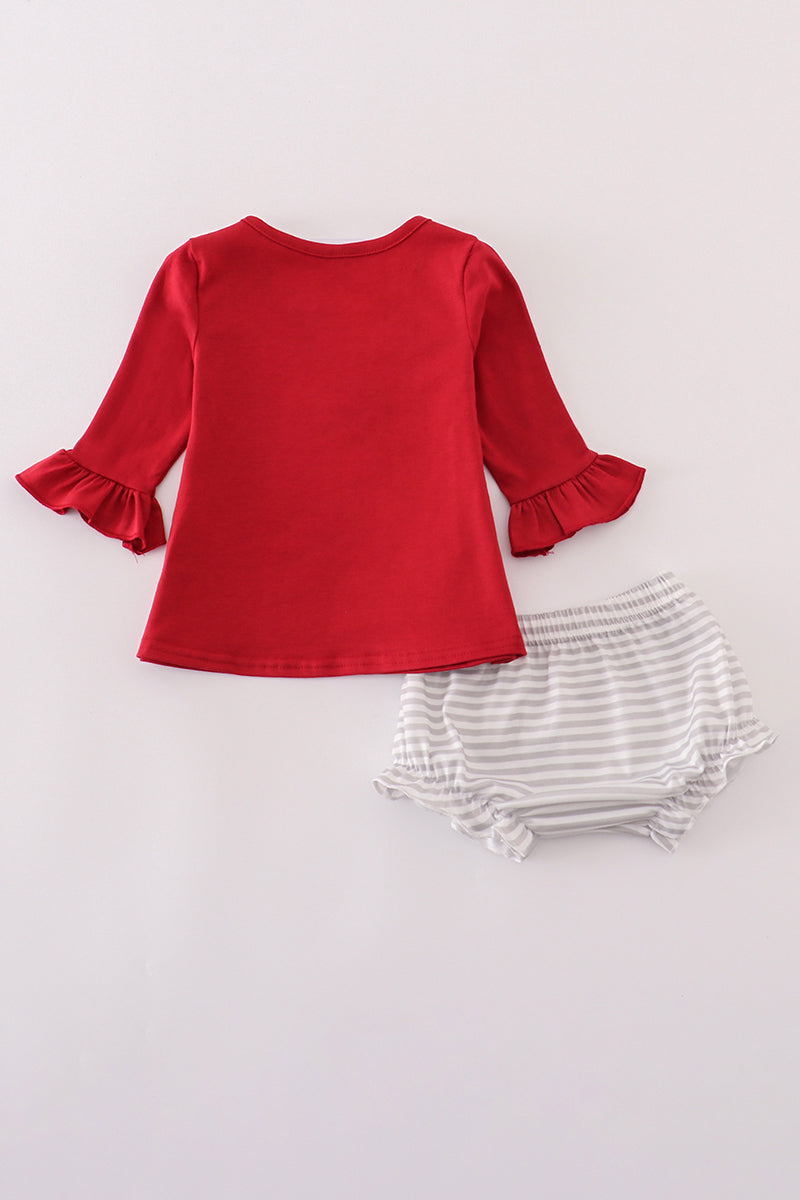 Alabama Ruffle Top Bloomer Set