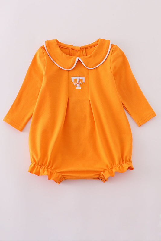 Orange Tennessee Go Vols Embroidered Bubble