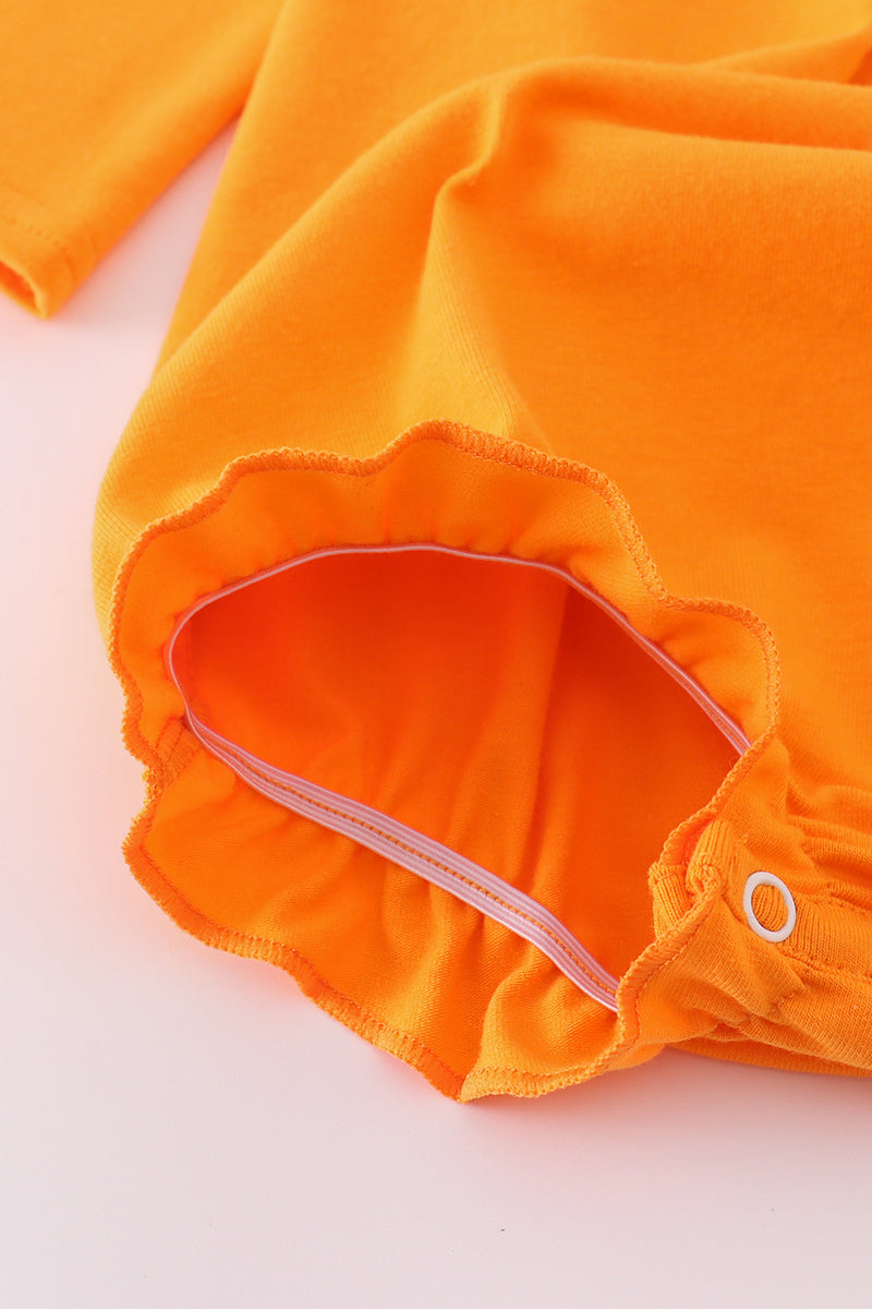 Orange Tennessee Go Vols Embroidered Bubble