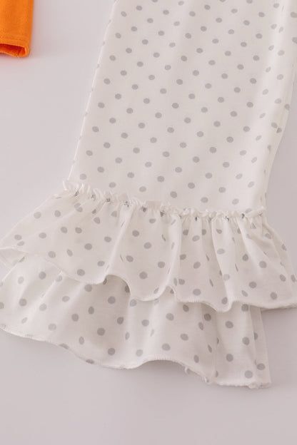 Go Vols Ruffle Pants Set