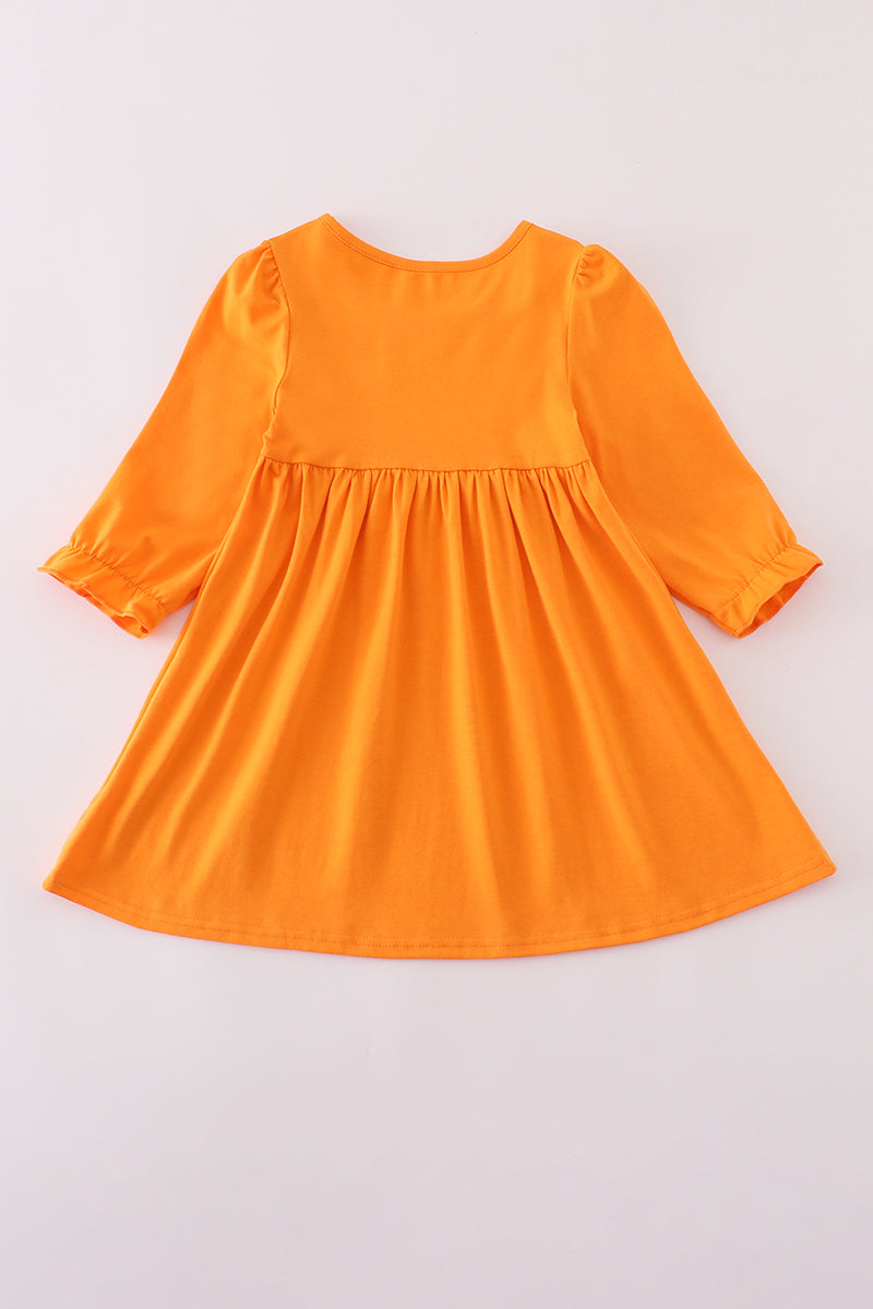 Orange Tennessee Go Vols Dress