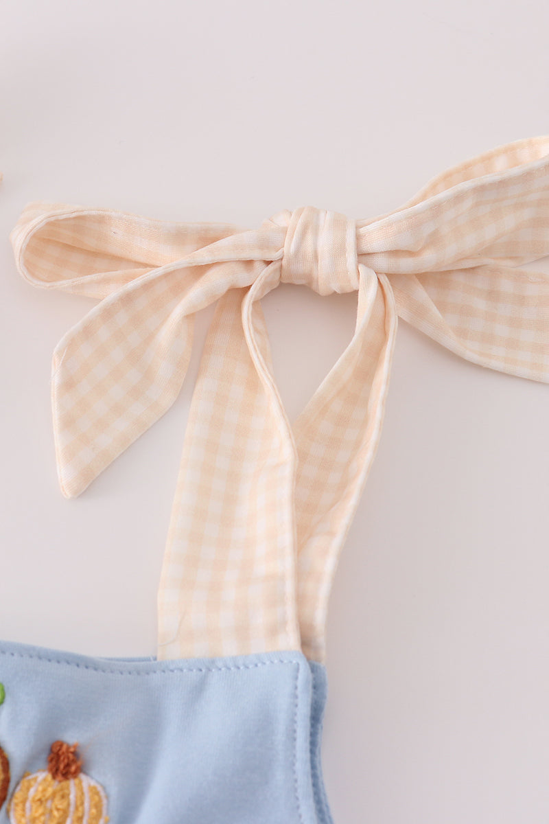 Pumpkin Patch Bow Dress
