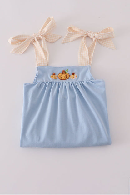 Pumpkin Patch Bow Dress