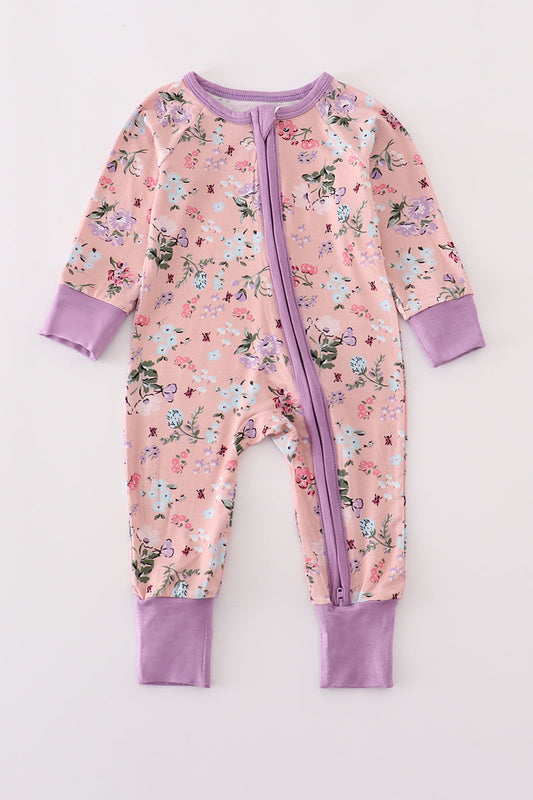 Violet Floral Sleeper