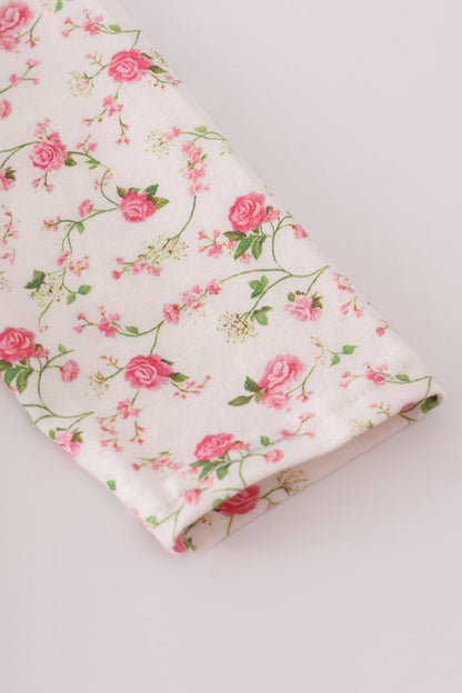 Rose Smocked Dress & Bloomer Set – Long Sleeve