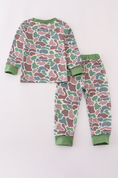 Camouflage Pant Set