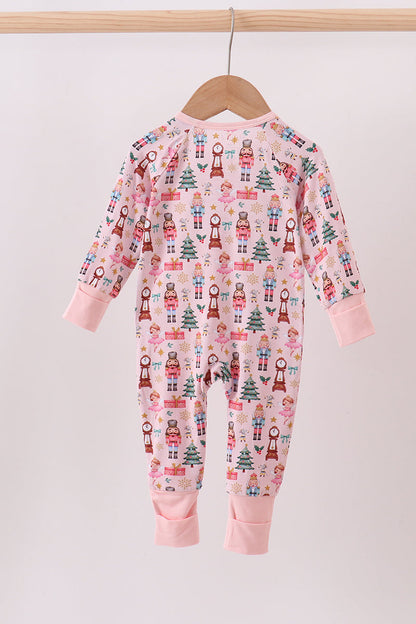Nutcracker Holiday Baby Ruffle Romper
