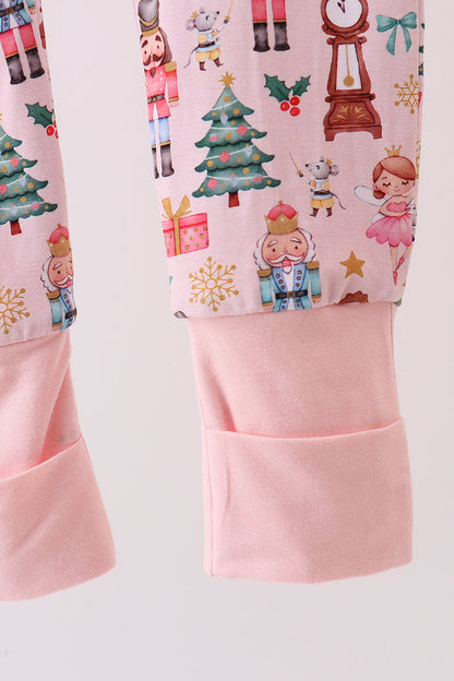 Nutcracker Holiday Baby Ruffle Romper