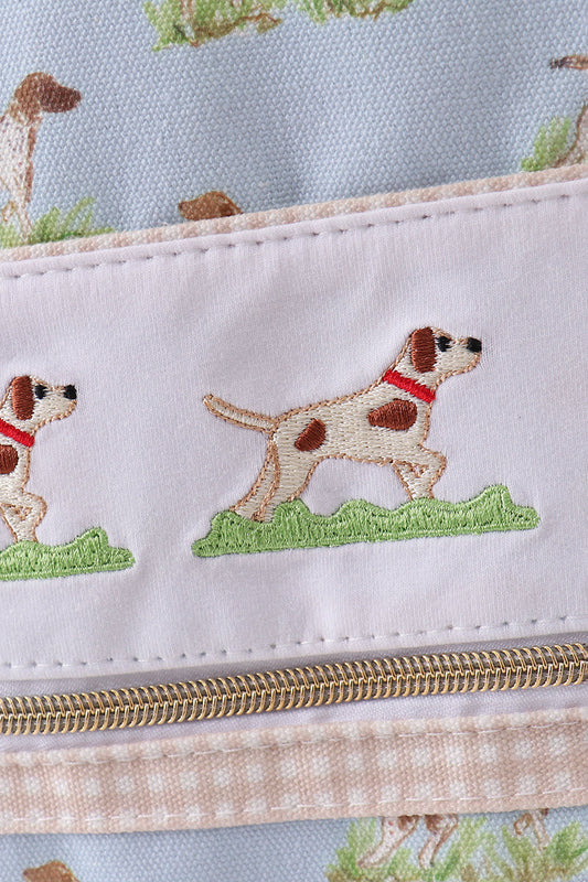 Hunting Dog Embroidery Backpack