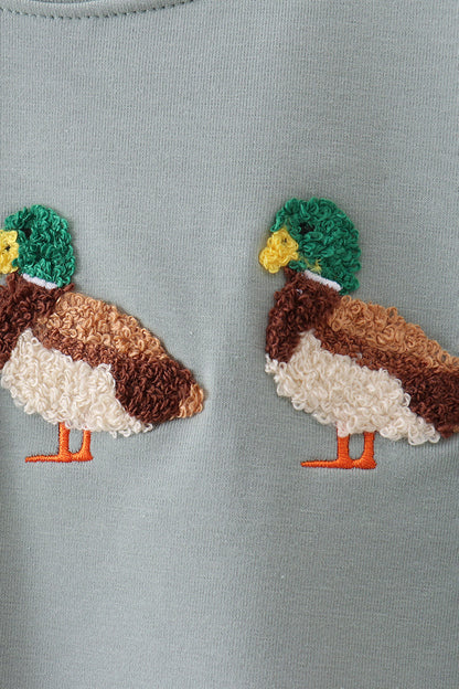 Mallard French Knot Top - Sage