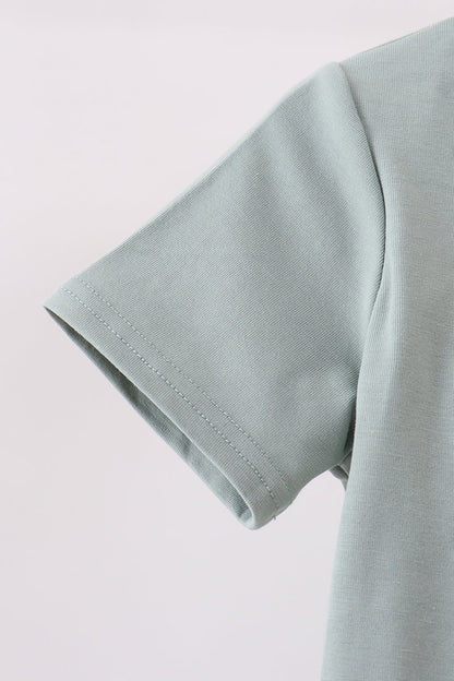 Mallard French Knot Top - Sage